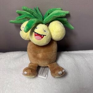 Pokemon Center Exeggutor Plush 7" Grass Type Pokemon Toy